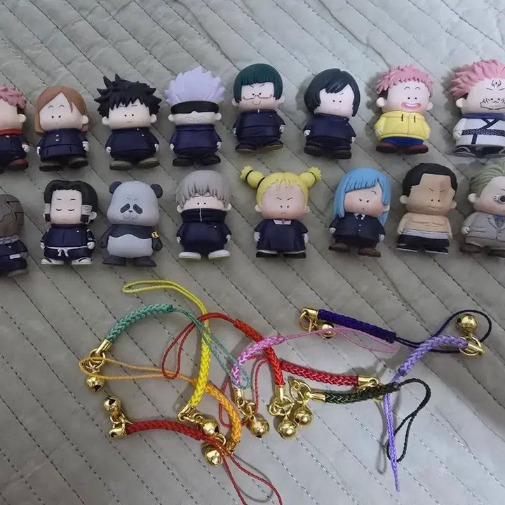 [BUNJANG] Jujutsu Kaisen Acrylic Charm Figure Set - Bundle / 주술회전 키링 정품 피규어 세트 일괄