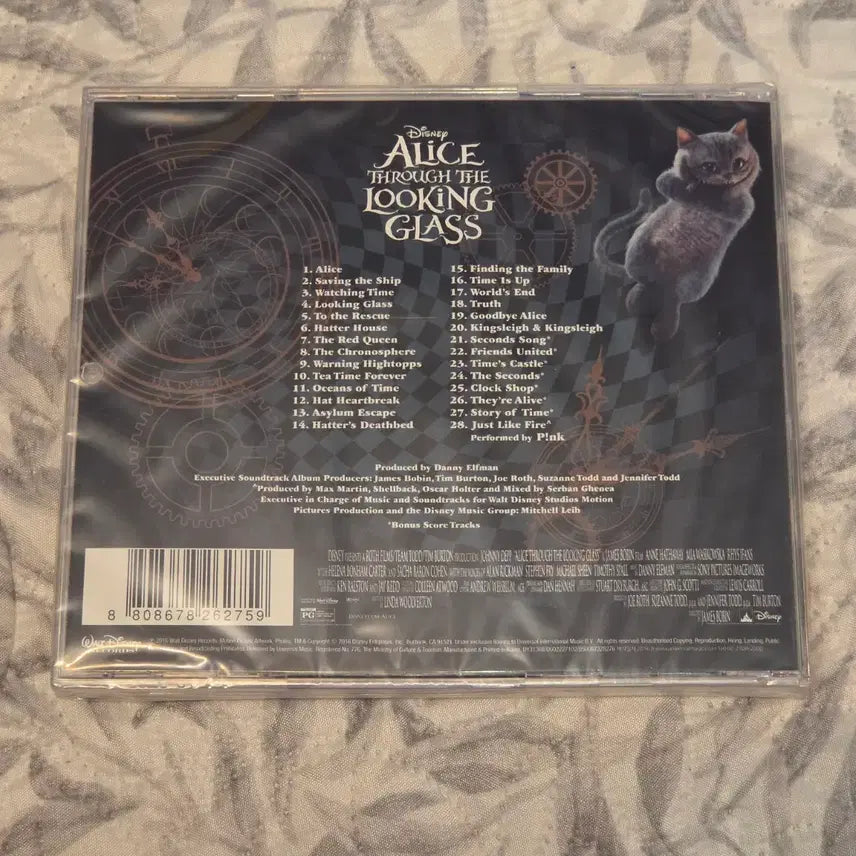 [BUNJANG] Alice Through the Looking Glass Disney OST CD (Sealed) / 거울나라의 앨리스 디즈니 OST CD 미개봉
