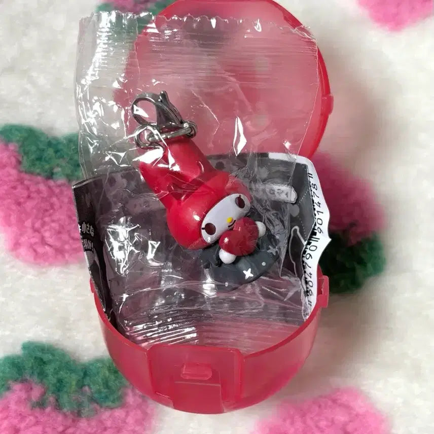 [BUNJANG] Sanrio Little Devil My Melody Gacha Keyring / 산리오 하트의 소악마 마이멜로디 가챠 키링 양도