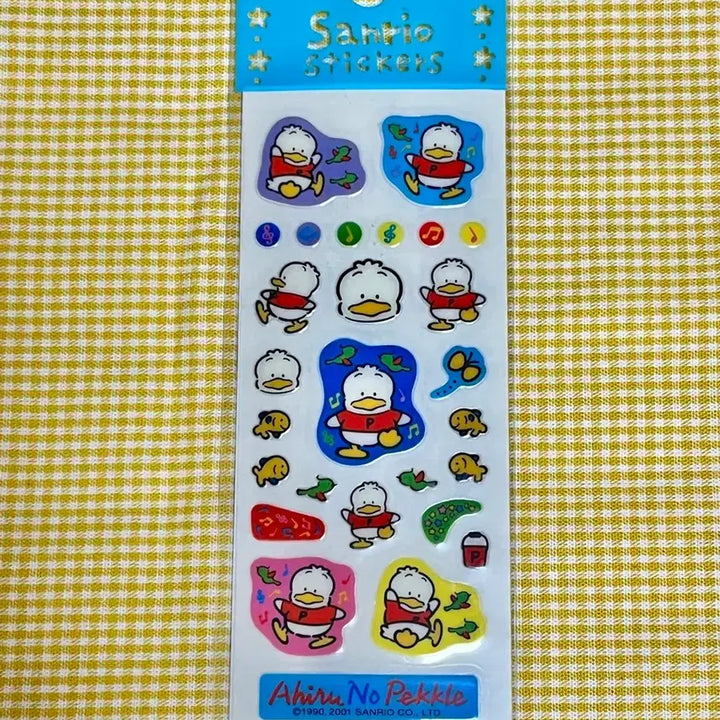[BUNJANG] Sanrio Classic Stickers (2001) / 페클 고전 스티커 산리오 문구 헤이세이 오리 레트로 희귀
