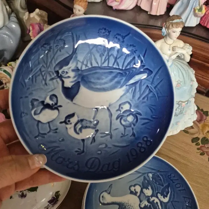 [BUNJANG] Royal Copenhagen (B&amp;G) Blue Plates Set of 7 / 7장모두!!코펜(B&amp;G) 파랑이접시 모두7장 일괄!!!