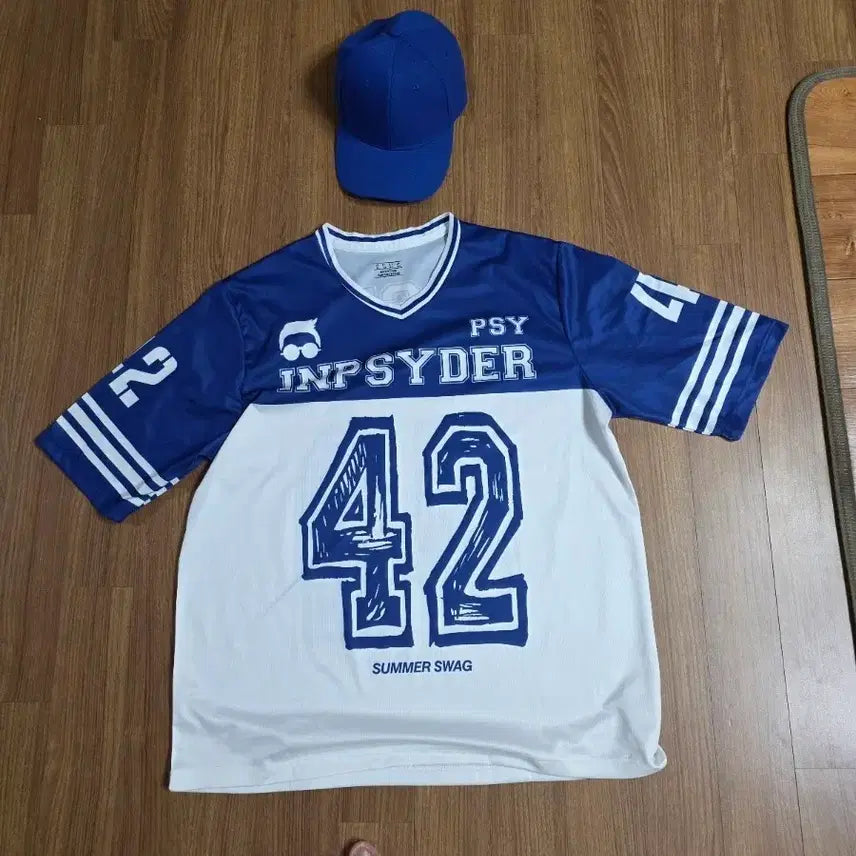 [BUNJANG] Psy Summer Swag Concert T-Shirt &amp; Hat Set XL / 싸이 흠뻑쇼 티셔츠