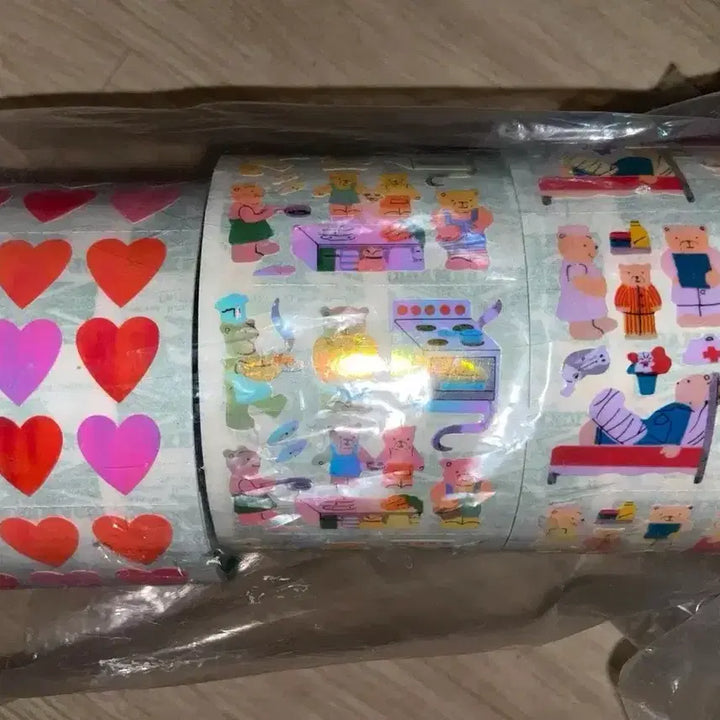 [BUNJANG] Sticker Magic Vintage Sticker Rolls (Sandy Lion, Mrs. Grossman) / stickermagic/스티커매직 빈티지 롤/샌디라이온/미세스그로스만