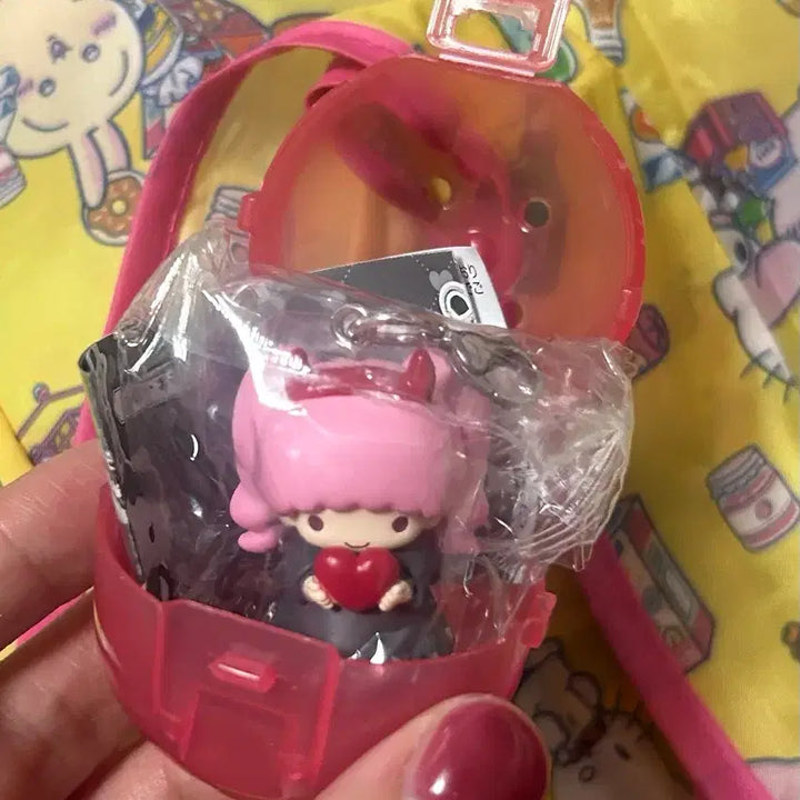 [BUNJANG] Takara Tomy Sanrio Characters Heart Devil Keyring (Lala) / 타카라토미 산리오 캐릭터즈 하트 악마 키링(라라)