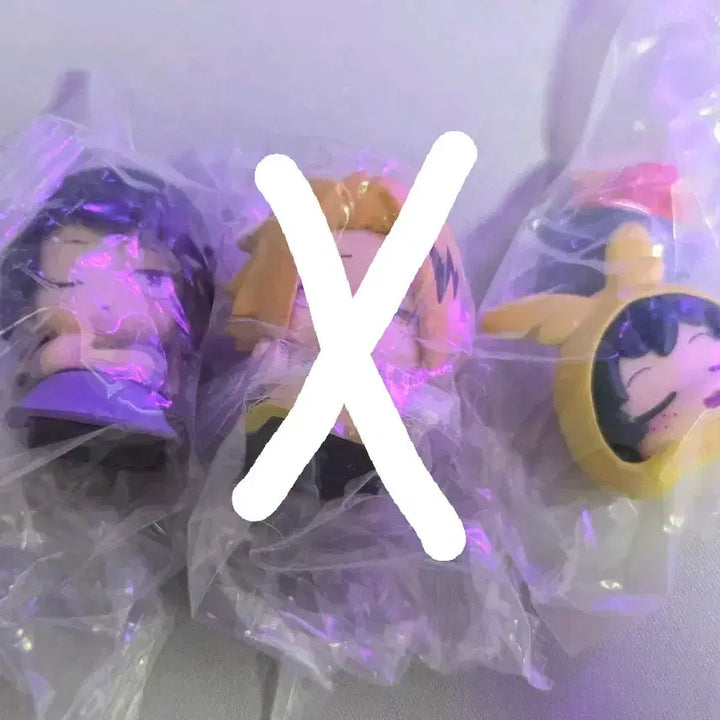 [BUNJANG] My Hero Academia Mini Figures Bundle Set (Izuku Midoriya, Kyoka Jiro) / 나히아 가챠 피규어(미도리야, 지로) 2개 일괄