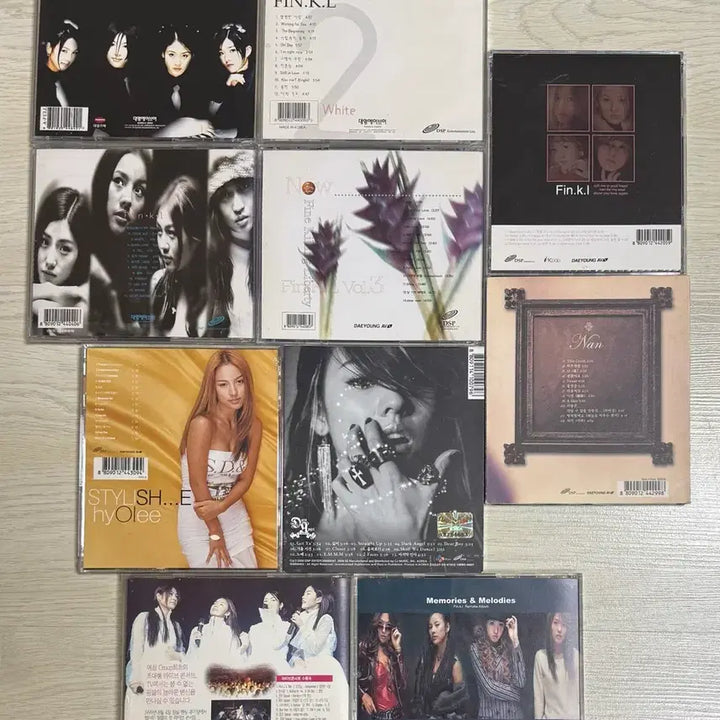 [BUNJANG] FIN.K.L. CD &amp; VCD Collection / 핑클(FIN.K.L) 관련 시디 모음