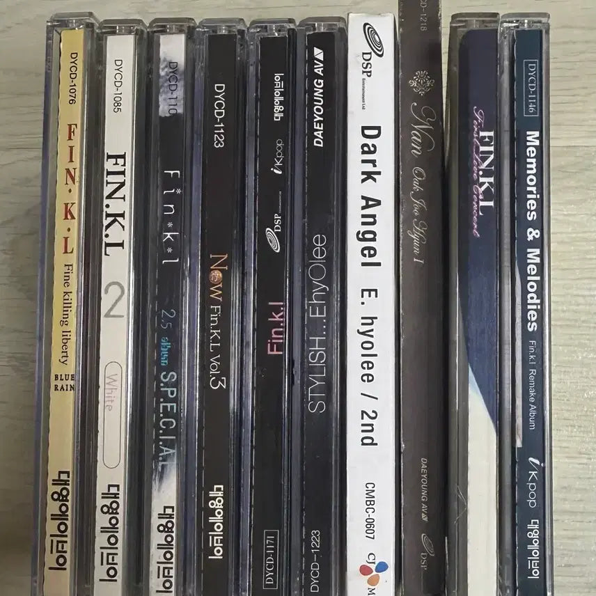 [BUNJANG] FIN.K.L. CD &amp; VCD Collection / 핑클(FIN.K.L) 관련 시디 모음