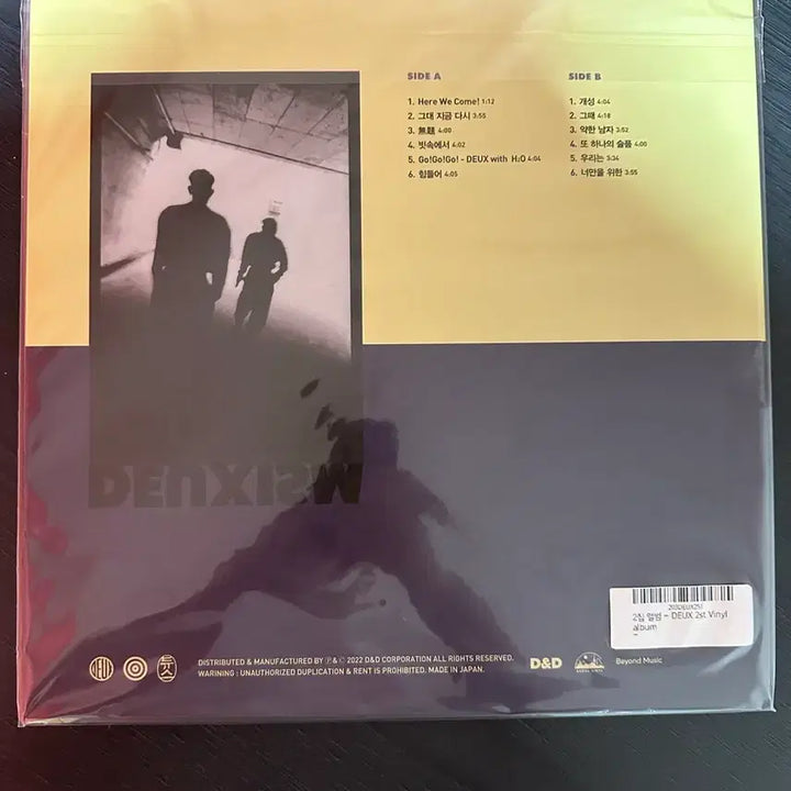 [BUNJANG] DEUX 2nd Album LP / 듀스 2집LP