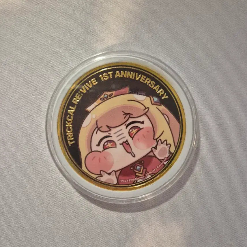 [BUNJANG] Trickal 1st Anniversary Commemorative Coin / 트릭컬 1주년 기념주화 판매합니다