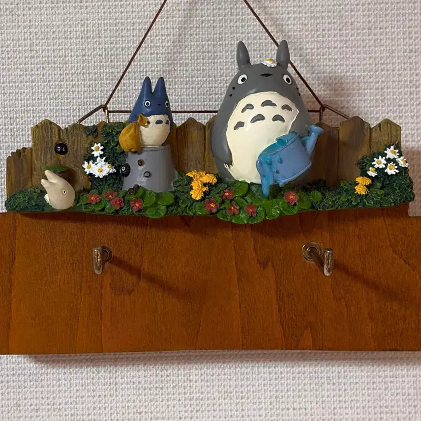 [BUNJANG] Ghibli Classic My Neighbor Totoro Wall Hanger / 지브리 고전 이웃집토토로 벽걸이 장식