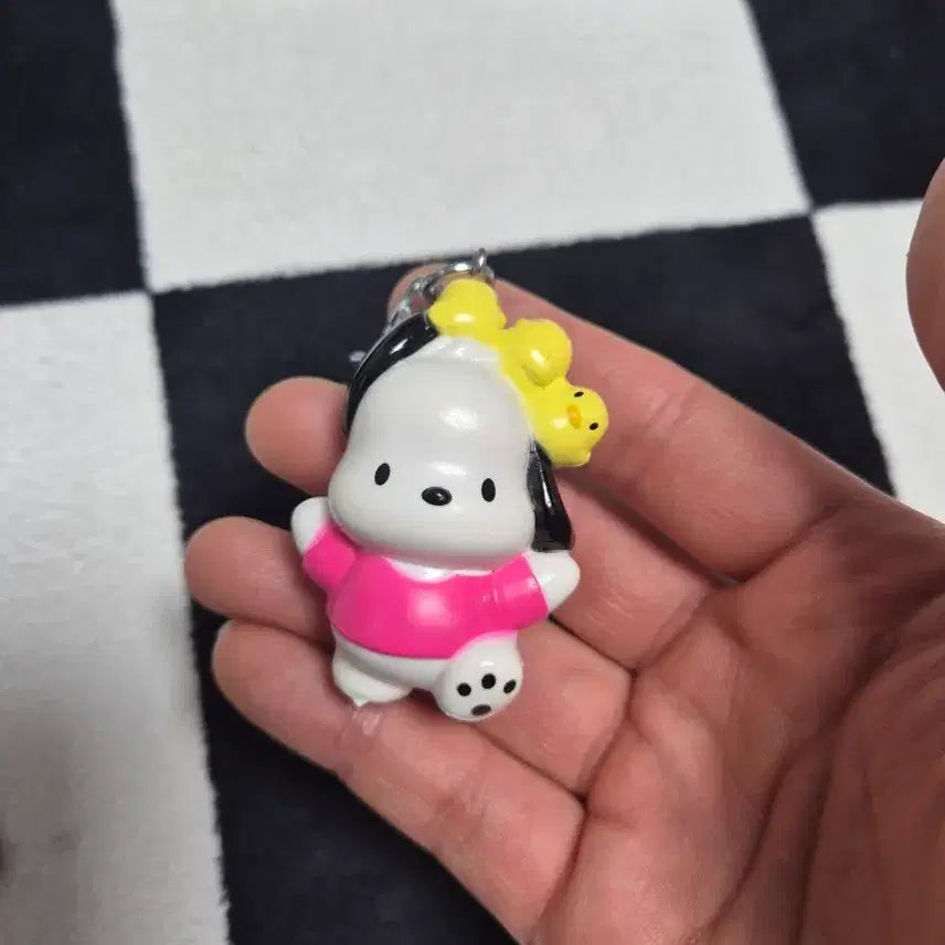 [BUNJANG] Vintage Sanrio Pochacco Figure Keychain, Light, Stamp, Magnet Bundle Set / 고전 산리오 포차코 피규어 키링, 라이트, 스탬프, 마그넷 일괄판매