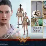 [BUNJANG] Hottoys MMS424 Wonder Woman Training Armor Gal Gadot Figure / 핫토이 Hot toys MMS424 원더우먼 트레이닝 아머 갤가돗 피규어