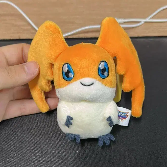 [BUNJANG] Digimon Tamers Tentomon 8cm Plush Keychain / (정품 최저가) 디지몬 테이머즈 파닥몬 8cm 인형 키링 어드벤처