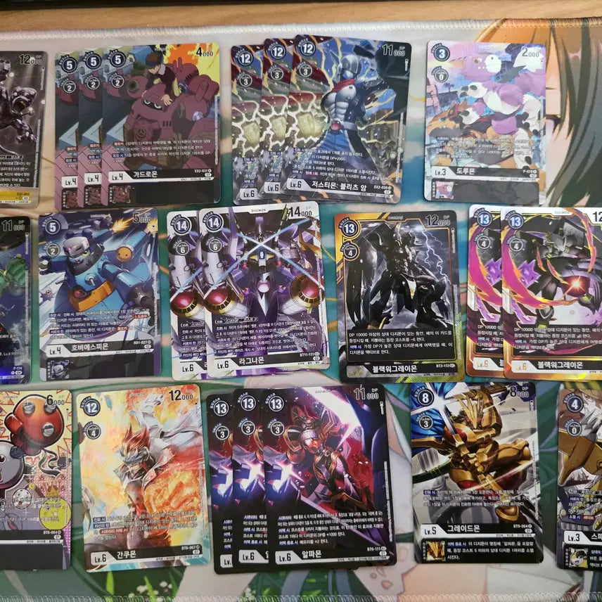 [BUNJANG] Digimon Card Game - Black Series Cards / 디지몬카드 팔아요[검정]