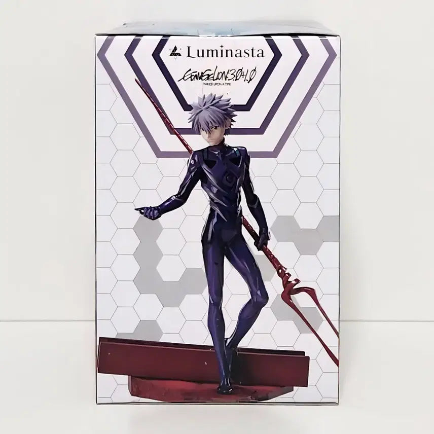 [BUNJANG] Sega Luminasta Shin Evangelion Theater Version Nagisa Kaworu x Spear of Longinus Figure / 세가 루미나스타 피규어 신에반게리온 극장판 나기사 카오루x롱기누스의 창