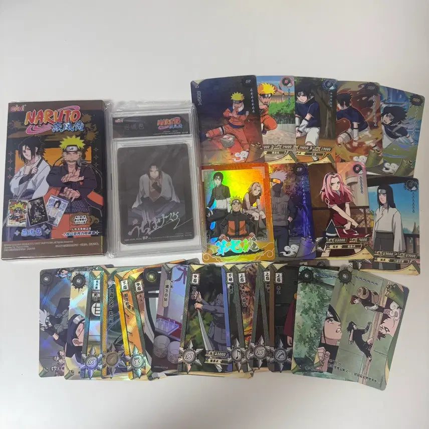 [BUNJANG] Naruto Card Bundle Set / 나루토 카드 일괄 양도 | 피규어 가챠 쿠지 인형 ssr sr r