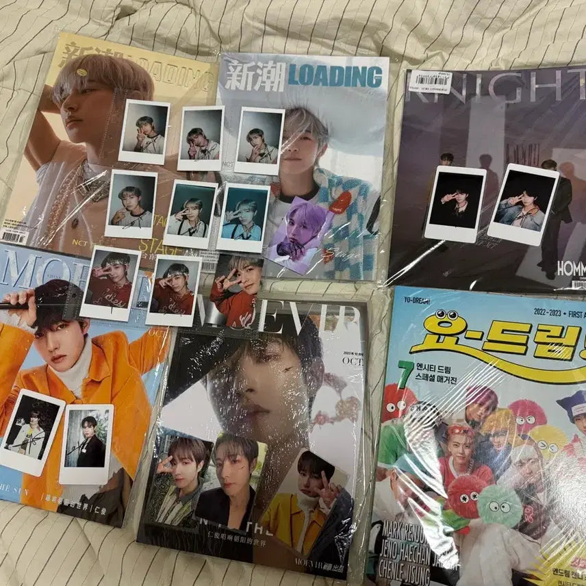 [BUNJANG] NCT Dream Renjun Bundle Set Magazine &amp; Photocard / [일괄] 런쥔 잡지+포카 요드림 매거진 중국 화보