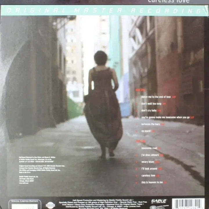 [BUNJANG] Madeleine Peyroux Careless Love Numbered Limited Edition Mobile Fidelity LP (Sealed) / 미개봉 Madeleine Peyroux  Careless Love