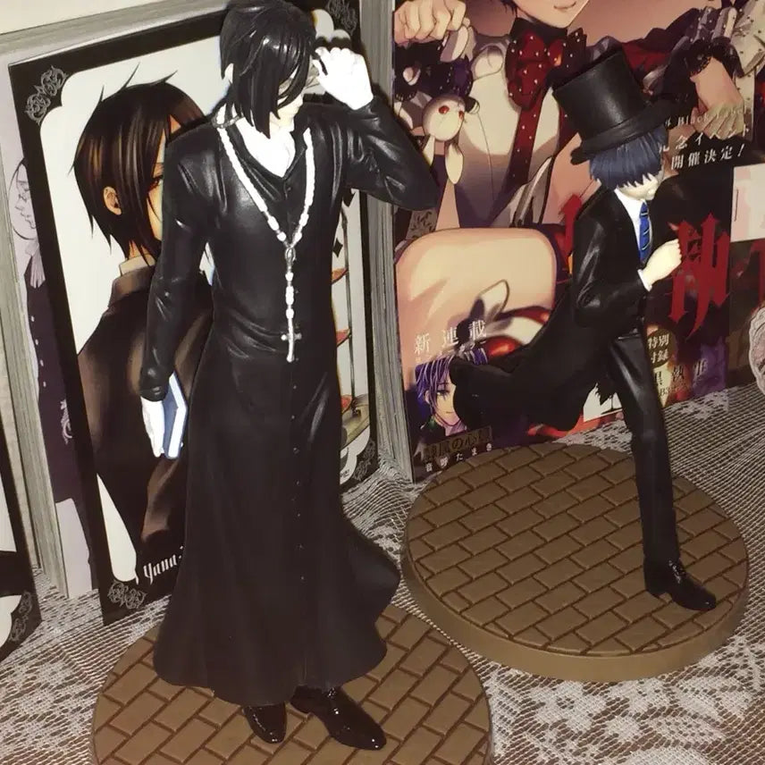 [BUNJANG] Black Butler Ciel Sebastian Luminasta Figure Bundle Set / 흑집사 시엘 세바스찬 루미나스타 피규어 일괄
