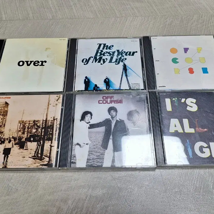 [BUNJANG] Off Course CD 6-Album Bundle Set / OFF COURSE CD 6종 세트 일괄판매 오프코스