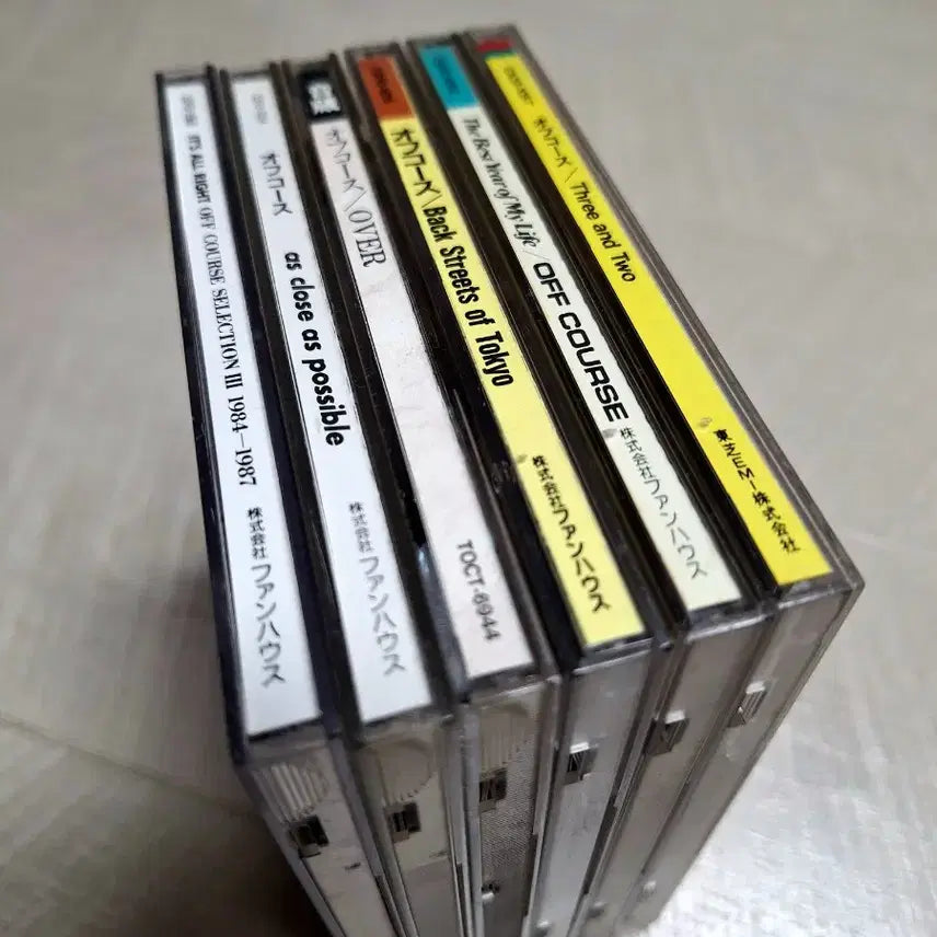 [BUNJANG] Off Course CD 6-Album Bundle Set / OFF COURSE CD 6종 세트 일괄판매 오프코스