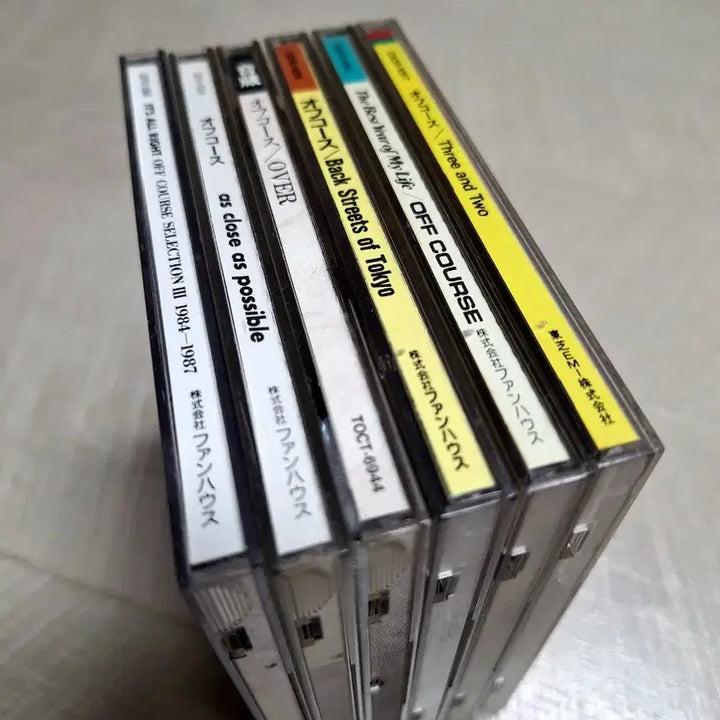 [BUNJANG] Off Course CD 6-Album Bundle Set / OFF COURSE CD 6종 세트 일괄판매 오프코스