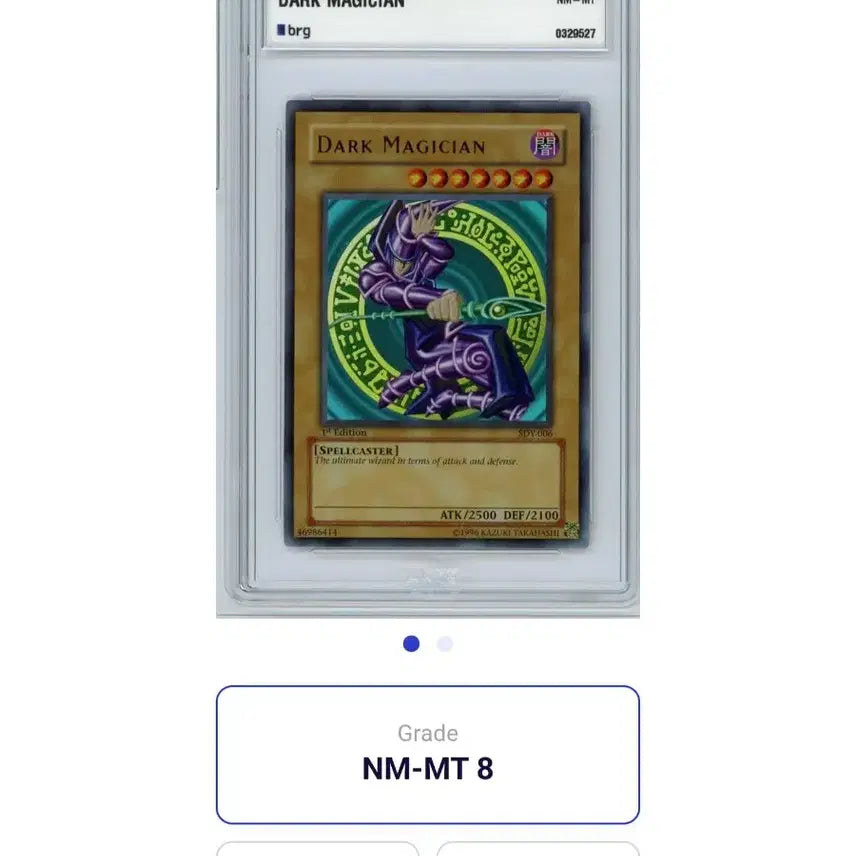 [BUNJANG] Yu-Gi-Oh! 2002 Black Magician 1st Edition NM / 유희왕 2002년 NM급 1st 블랙매지션