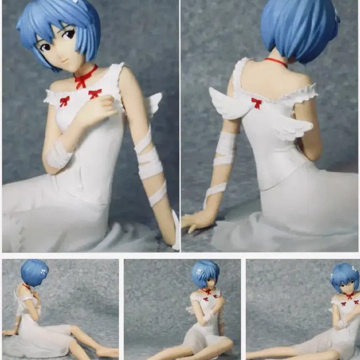 [BUNJANG] Evangelion Rei Ayanami White And Red Figure (2008 Sega) / [초레어.즉시배송]에반게리온 백과 적-White And Red 레이피규어