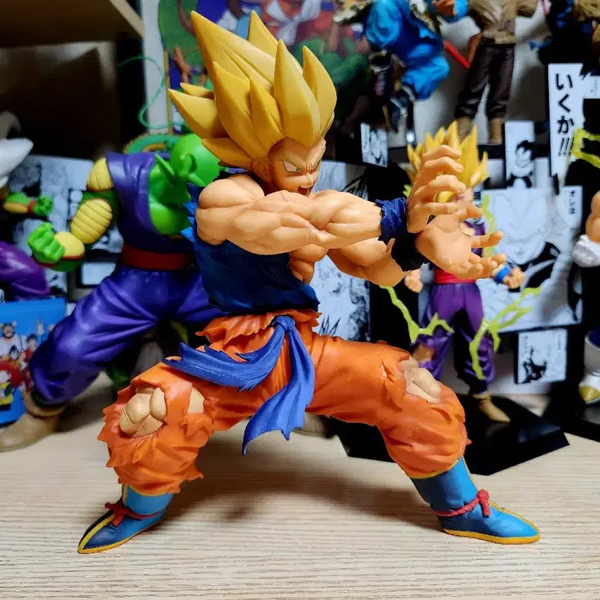 [BUNJANG] Banpresto Dragon Ball Super Saiyan Goku Kamehameha Figure / 드래곤볼 피규어 반프 (정품) 손오공 초사이어인 에네르기파
