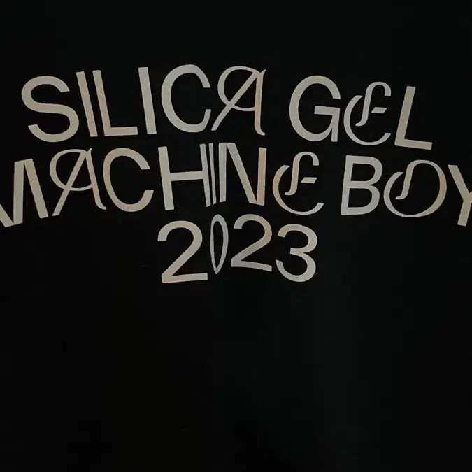 [BUNJANG] Machine Boy 2023 Concert T-Shirt / 실리카겔 머신보이 2023 콘서트 티셔츠