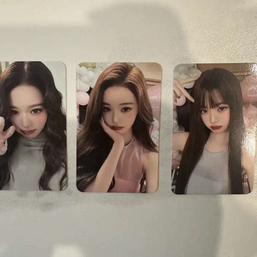 [BUNJANG] IVE Wonyoung Dyson Photocard Set (3 Types, Sealed, Rare) / 장원영 다이슨 포토카드3종(새제품_희귀템)