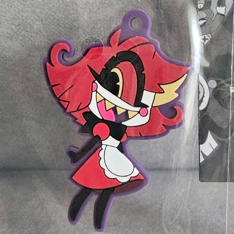 [BUNJANG] Hazbin Hotel Gashapon Rubber Strap Nifty Keyring / 해즈빈호텔 가샤폰 러버스트랩 니프티 키링