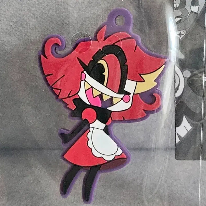 [BUNJANG] Hazbin Hotel Gashapon Rubber Strap Nifty Keyring / 해즈빈호텔 가샤폰 러버스트랩 니프티 키링