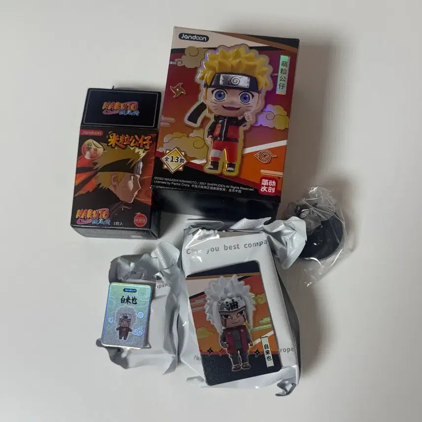 [BUNJANG] Naruto Jiraiya &amp; Itachi Bundle Set Figure / 일괄) 나루토 쌀알 지라이야 피규어 | 가챠 마치보케 이타치 메가캣