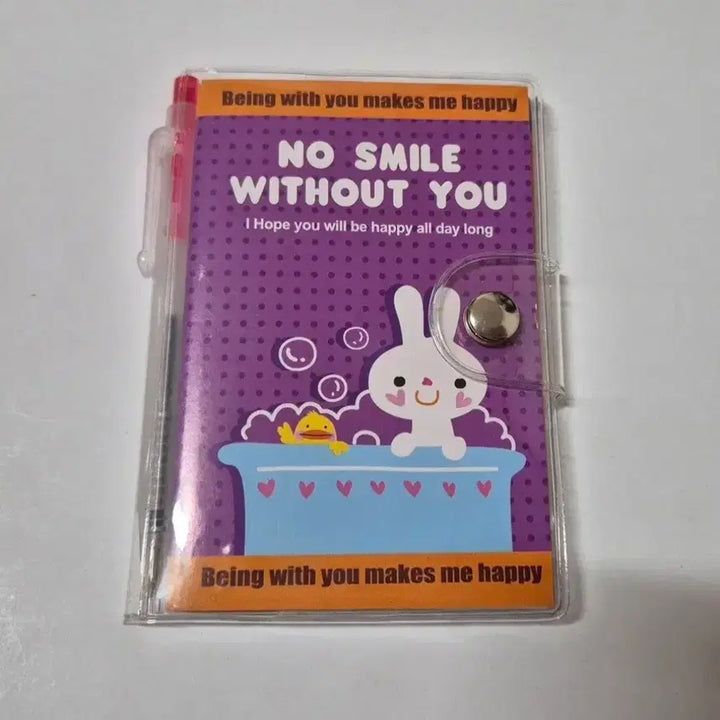 [BUNJANG] Classic Rabbit High-Frequency Pen + Memo Pad Set / 고전 토끼 고주파 펜+메모 수첩