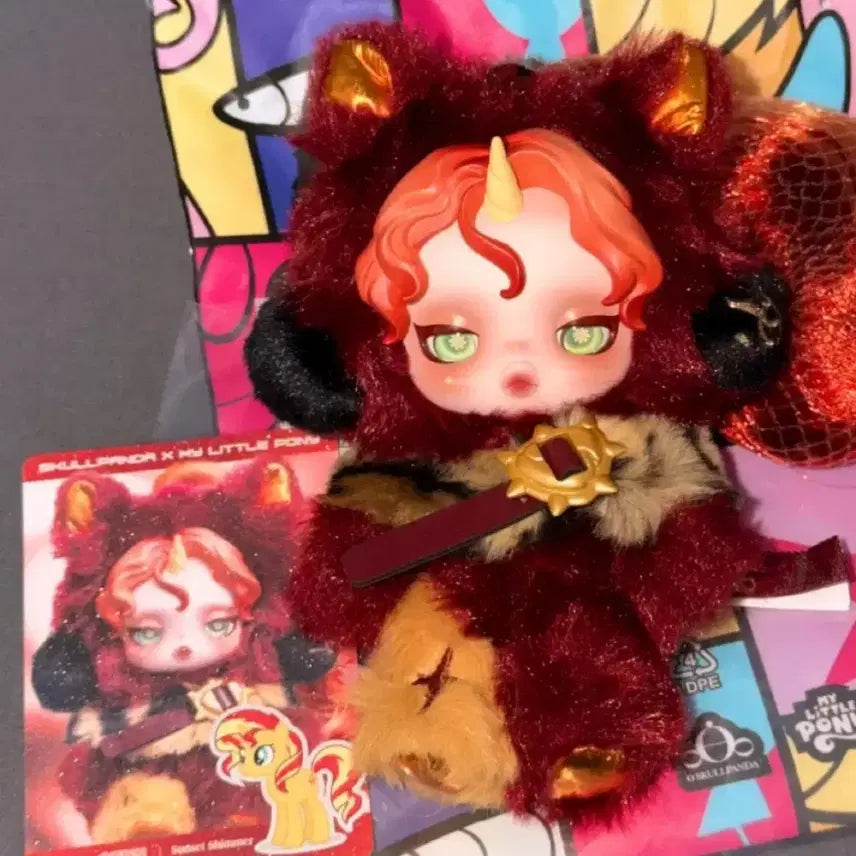 [BUNJANG] Popmart Skullpanda My Little Pony Sunset Shimmer New Product / 팝마트 스컬판다 마이리틀포니 시크릿 선셋쉬머 새상품
