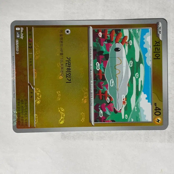 [BUNJANG] Pokemon Card Golisopod Master Ball Holo / 포켓몬 카드 마스터볼 홀로그램 저리어 토쇠골