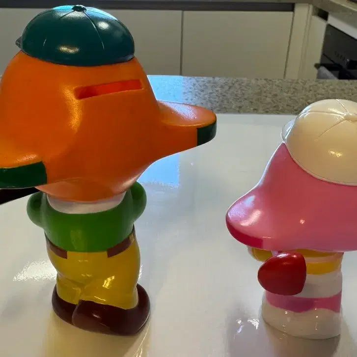 [BUNJANG] Sato-chan &amp; Sato-ko-chan Golf Piggy Bank Set / 초레어) 사토짱 사토코짱 골프 저금통 세트