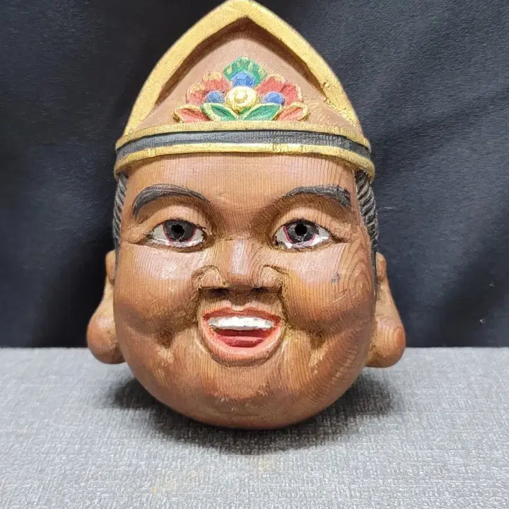[BUNJANG] Hand-carved Wooden Mask (Small) / 목각 탈