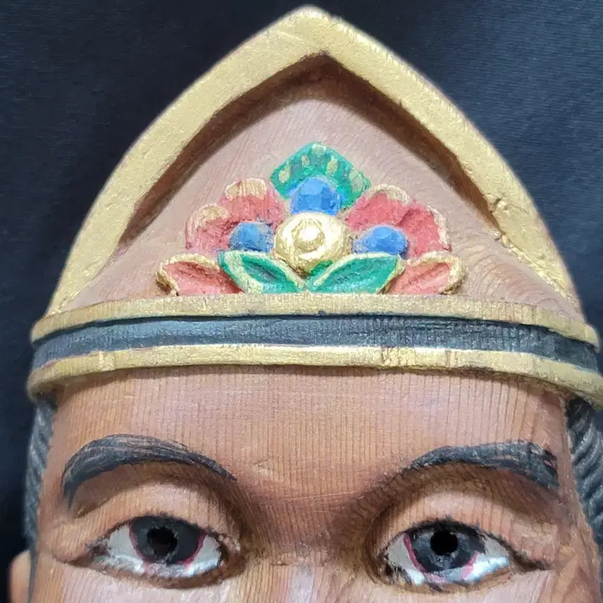 [BUNJANG] Hand-carved Wooden Mask (Small) / 목각 탈