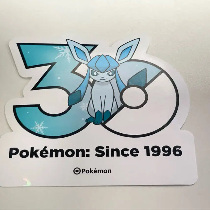 [BUNJANG] Pokemon 30th Anniversary Glaceon Sticker / 포켓몬 30주년 스티커 글레이시아