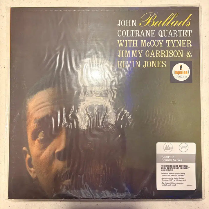 [BUNJANG] John Coltrane Ballads Acoustic Sounds Series 180g Vinyl LP / (새제품) 재즈 LP 존 콜트레인 ballads (어쿠스틱 사운드)