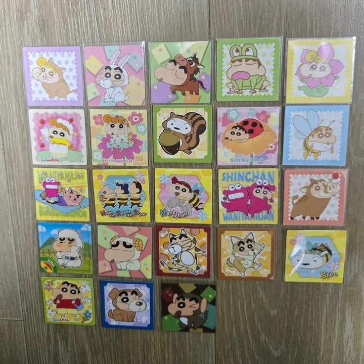 [BUNJANG] Crayon Shin-chan Sticker Collection / 짱구 우표 띠부씰,초코비 띠부씰등