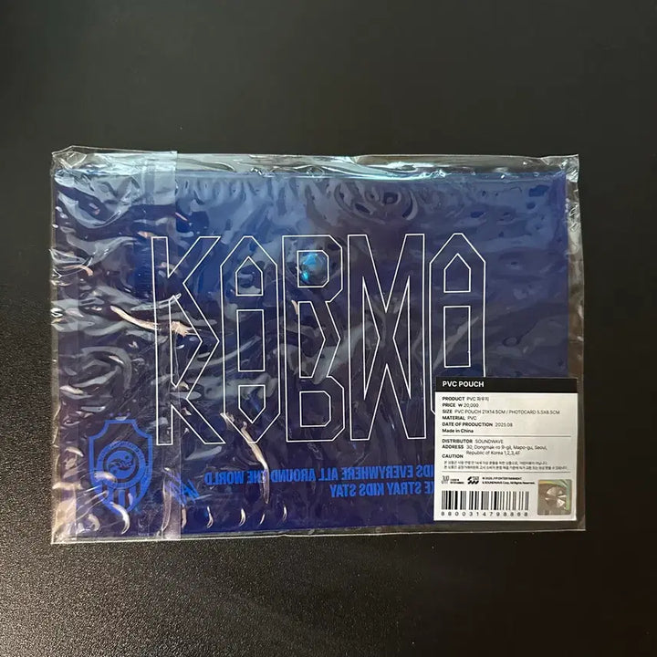 [BUNJANG] Stray Kids Karma PVC Pouch / 스키즈 카르마 pvc 파우치