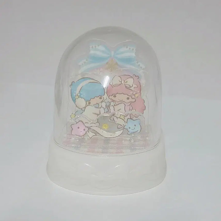 [BUNJANG] Sanrio Little Twin Stars Kiki Lala Winter Acrylic Dome / 산리오 리틀트윈스타 키키라라 윈터 아크릴 돔