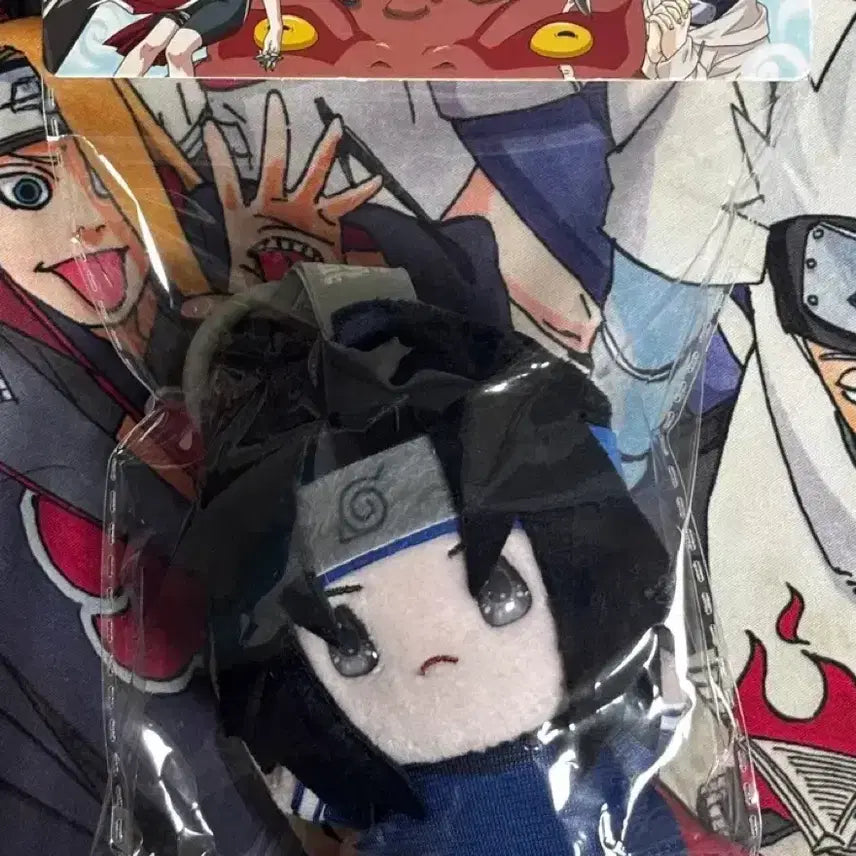 [BUNJANG] Naruto China Kuji Nui 7th Squad Sasuke Plush / 나루토 중국 쿠지 누이 7반 사스케