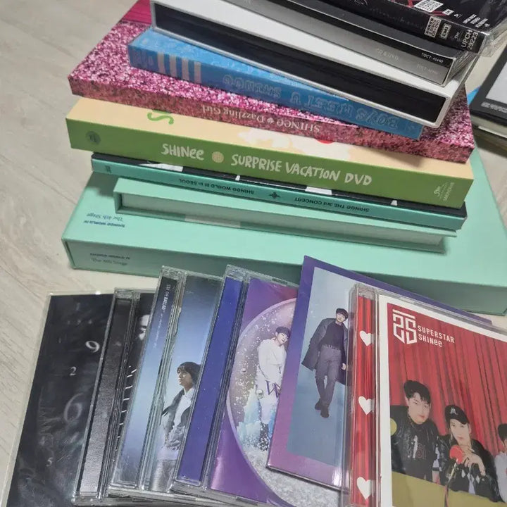 [BUNJANG] SHINee Bundle Set Japanese Albums DVD Group Solo / 샤이니 앨범 일괄 판매 양도합니다 일본앨범 dvd 그룹 솔로