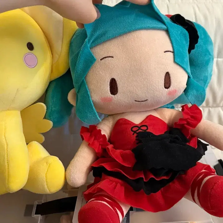 [BUNJANG] Hatsune Miku Fuwa Fuwa Plush Doll / 하츠네미쿠 후와후와 인형 누이구루미