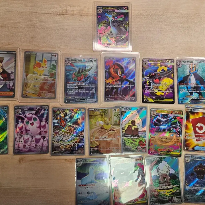 [BUNJANG] Pokemon Card Lot - Mega Charizard X, Mega Sharpedo, N&