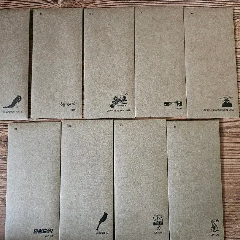 [BUNJANG] Bundle Set of Movie Posters / cgv ttt 일괄판매